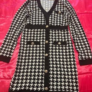 Black and White Dress